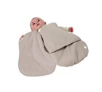 Douillette Cache Cœur Ouatinée Taupe 55cm - CANDIDE - Pour Bébé - De la naissance à 3 mois