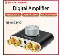 Douk Audio HiFi Bluetooth 5.0 amplificateur de puissance Mini TPA3116 numérique bureau amplificateur Audio stéréo pour maison voiture 50W + 50W Avec alimentation électrique