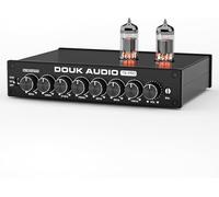 Douk Audio HiFi Tube à Vide EQ 7 Bandes Préampli Égaliseur XLR Préamplificateur Home (T8 Pro)