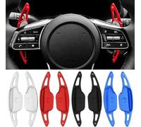 DOUKI Autocollant de levier de vitesse d'extension de palettes de changement de volant de voiture, pour KIA K5 Optima Sportswagon GT JF Forte Sportage Proceed 2020