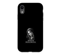 Douloureuse mère Mater Dolorosa Catholique Coque pour iPhone XR