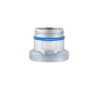 Doulton Bague Adaptateur Robinets M16.5 x 100, M22 x 100, Métal Poli, Norme ACS