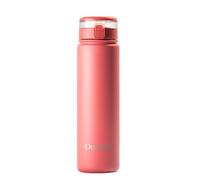 Doulton Bouteille D'eau Taste 2 Avec Cartouche Filtrante | Blush | Acier inoxydable isolé | Capacité de 500 ml | Réduit les contaminants | Améliore le goût et l'odeur | Bouteille d'eau filtrée