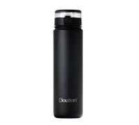 Doulton Bouteille D'eau Taste 2 Avec Cartouche Filtrante | Noir | Acier inoxydable isolé | Capacité de 500 ml | Réduit les contaminants | Améliore le goût et l'odeur | Bouteille d'eau filtrée