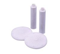 DOULTON Cartouches De Remplacement pour Filtre De Douche | 2 Paquets | Filtre pour Pomme de Douche | Réduit Le Chlore et Les sédiments indésirables dans l'eau de la Douche