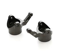 Doumneou 2 Pcs Métal Direction Coupe De Direction Knuckle IF221 pour MP10 MP10T MP9 RC Voiture Mise À Niveau Pièces Accessoires