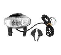 Doumneou 60V Angel Eyes LCD Affichage de la de la LumièRe Batterie Projecteur Commutateur Clé pour Citycoco Scooter éLectrique