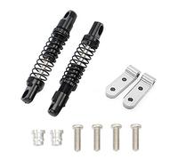 Doumneou Amortisseur arrière en métal pour voiture D12 RC avec support fixe améliorations pièces accessoires, 4