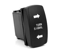 Doumneou Clignotant Interrupteur à Bascule LED pour VéHicule RV Pick-Up Tout-Terrain Tracteur Bateau 4 Broches Interrupteur Universel