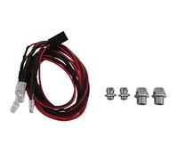 Doumneou Kit de 4 lumières LED 2 2 rouges pour voiture 1/10 1/8 Redcat Axial SCX10 D90 RC