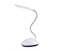 Doumneou Lampe de bureau LED rotative pour enfants et étudiants Blanc