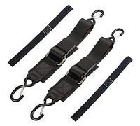 Doumneou Lot de 2 sangles d'arrimage pour miroir Popa Remorque, sangles réglables pour le miroir Popa de 2 x 4 pieds Boucle de libération rapide