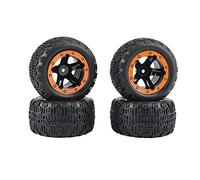 Doumneou Lot de 4 pneus pour HBX 16889 16889A 16890 16890A SG 1601 SG 1602 SG1601 SG1602 SG1602 RC Accessoires de pièces de voiture