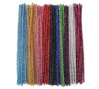 Doumneou Lot de 400 cure-pipes en chenille 10 couleurs