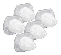 Doumneou Lot de 5 filtres de rechange pour aspirateur VF110 Noir