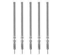 Doumneou Lot de 5 tiges de remontage de montre ETA 6497 6498 Seagull ST36, Argenté.