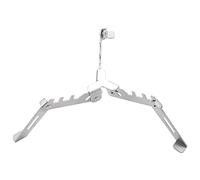 Doumneou Récipient Extérieur PoêLe Stabilisateur Réservoir de Gaz Support Cartouche Pliable Support de Trépied Pliant Carburant Camping Voyage Stabilisateur de PoêLe