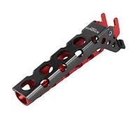 Doumneou Support de poignée libre de la pince bol de la casserole Pinces de support de maniement des ustensiles de cuisine pour le camping Noir Rouge