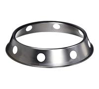 Doumneou Support universel pour Wok Poêle Support d'étagère Anneau de Wok Fond rond métallique Taille universelle pour poêle à frire