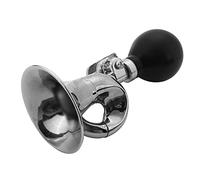 Doumneou Trompette non électronique Cloche de vélo Cyclisme Bruyante Klaxon Bugle Rétro Vintage Argent