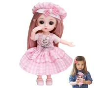 Doupée De Fille Articulée - Formation De Pose De Mode, Modèle Pour Bébé Anime | Lovely Toy Collectible, Mini Princesse Lady, Camarade De Jeu De Style Pastel, Accessoire D'action, Cadeau De Robe De Coi