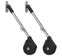 Douper Lot de 2 charnières de support de couvercle à fermeture douce pour boîte à jouets avec couvercle hydraulique de sécurité pour coffre à ouverture par le haut et armoire à ouverture vers le haut