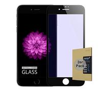 doupi 2X FullCover Protection Ecran pour iPhone 6 Plus / 6S Plus (5,5 Pouces), [Pack de 2] Prime Film en Verre Trempé 0.3mm 9H Ultra Résistant Protecteur, Couverture complète, Noir