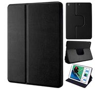 doupi Deluxe FlipCover pour iPad mini 4, Smart Coque de Protection avec Fonction Sleep / Wake Up Protecteur Housse Supporter, noir Noir