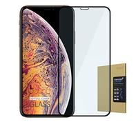 doupi FullCover Protection Ecran pour iPhone 11 Pro Max (2019) / XS Max (6,5 Pouces), Prime Film en Verre Trempé 0.3mm 9H Ultra Résistant Protecteur, Couverture complète, Noir