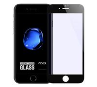 doupi FullCover Protection Ecran pour iPhone 8 Plus / 7 Plus (5,5 Pouces), Prime Film en Verre Trempé 0.3mm 9H Ultra Résistant Protecteur, Couverture complète, Noir