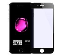 doupi FullCover Protection Ecran pour iPhone SE (2022) / iPhone 8/7 (4,7 Pouces), Prime Film en Verre Trempé 0.3mm 9H Ultra Résistant Protecteur, Couverture complète, Noir