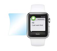 doupi Protecteur Écran pour Apple Watch 42mm Serie 1/2, Ultrathin Crystal Super Clear Protection Afficher Pellicule (3X en Pack)