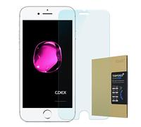 doupi Protection Ecran Compatible pour iPhone 8 Plus iPhone 7 Plus (5,5 Pouces), Verre Trempé 9H Ultra Résistant Protecteur