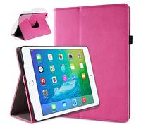 doupi Rotatif Housse pour iPad mini 4, Deluxe 360 Degrés Smart Coque de Protection Simili Cuir Coque Cover et Case, rose Rose