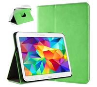 doupi Rotatif Housse pour Samsung Galaxy Tab E (9,6 pouces), Deluxe 360 Degrés Smart Coque de Protection Simili Cuir Coque Cover et Case, vert Vert