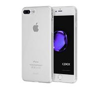 doupi UltraSlim AllClear Case iPhone 8 Plus / 7 Plus (5,5 Pouces) Ultra Mince et Ultra léger Bumper Cover Housse de Protection, Transparent