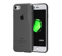doupi UltraSlim AllClear Case iPhone SE (2020) / iPhone 8/7 (4,7 Pouces) Ultra Mince et Ultra léger Bumper Cover Housse de Protection, Noir