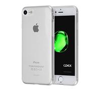 doupi UltraSlim AllClear Case iPhone SE (2020) / iPhone 8/7 (4,7 Pouces) Ultra Mince et Ultra léger Bumper Cover Housse de Protection, Transparent