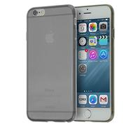 doupi UltraSlim AllClear Case (Noir) iPhone 6 6S (4,7 Pouces) Ultra Mince et Ultra léger Bumper Cover Housse de Protection, Noir