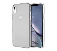 doupi UltraSlim AllClear Coque Compatible avec iPhone XR (iPhone 10r) 6,1 Pouces, TPU Silicone Ultra Mince et Ultra léger Bumper Cover Housse de Protection, Transparent