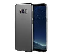 doupi UltraSlim AllClear TPU Coque pour Samsung Galaxy S8 Plus léger Housse en Silicone Coque de Protection, Noir