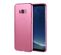 doupi UltraSlim AllClear TPU Coque pour Samsung Galaxy S8 Plus léger Housse en Silicone Coque de Protection, Rose