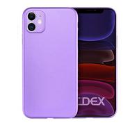 doupi UltraSlim Coque Compatible avec iPhone 11 (6,1 Pouces), Fin Mat Ultra Mince et Ultra léger Bumper Cover Housse de Protection, Violet