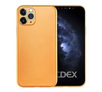 doupi UltraSlim Coque Compatible avec iPhone 11 Pro Max (6,5 Pouces), Fin Mat Ultra Mince et Ultra léger Bumper Cover Housse de Protection, Orange