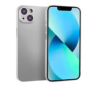 doupi UltraSlim Coque Compatible avec iPhone 13 Mini (5,4 Pouces), Fin Mat Ultra Mince et Ultra léger Bumper Cover Housse de Protection, Blanc