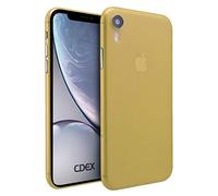 doupi UltraSlim Coque Compatible avec iPhone XR (iPhone 10r) 6,1 Pouces, Fin Mat Ultra Mince et Ultra léger Bumper Cover Housse de Protection, Orange