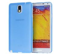 doupi UltraSlim Coque Compatible avec Samsung Galaxy Note 3, Fin Mat Ultra Mince et Ultra léger Bumper Cover Housse de Protection, Bleu