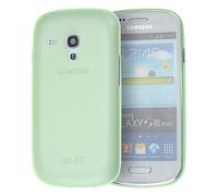 doupi UltraSlim Coque Compatible avec Samsung Galaxy S3 Mini, Fin Mat Ultra Mince et Ultra léger Bumper Cover Housse de Protection, Vert