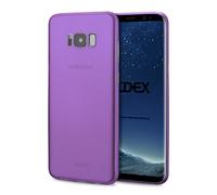doupi UltraSlim Coque Compatible avec Samsung Galaxy S8, Fin Mat Ultra Mince et Ultra léger Bumper Cover Housse de Protection, Violet