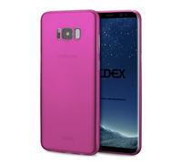 doupi UltraSlim Coque Compatible avec Samsung Galaxy S8 Plus, Fin Mat Ultra Mince et Ultra léger Bumper Cover Housse de Protection, Rose